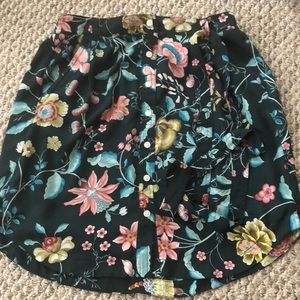 Loft Floral Skirt